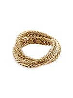 Kami 14K Yellow Gold Interlocked Chain Ring