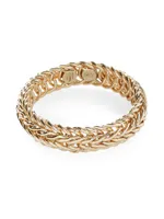 Kami 14K Yellow Gold Chain Ring