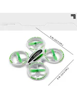 Sharper Image Glow Up Remote Control Stunt Quadcopter Drone