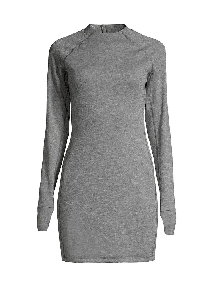 Nova Mock Turtleneck Body-Con Minidress