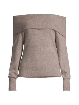 Cashmere Bardot Sweater