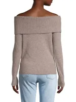 Cashmere Bardot Sweater