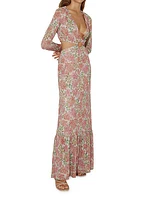 Annely Printed Maxi Dress