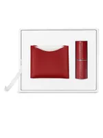 The Illuminating Red 2-Piece Highlighter & Lipstick Set