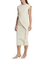 Tiberio Wrap Midi-Dress