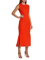 Stop Cotton Midi-Dress