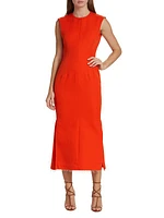 Stop Cotton Midi-Dress