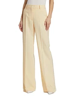 Oxalis Wide-Leg Wool Trousers