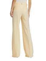 Oxalis Wide-Leg Wool Trousers