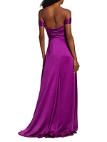 Magnolia Off-The-Shoulder Corset Gown