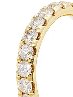 14K Yellow Gold & 0.9 TCW Diamond Ring