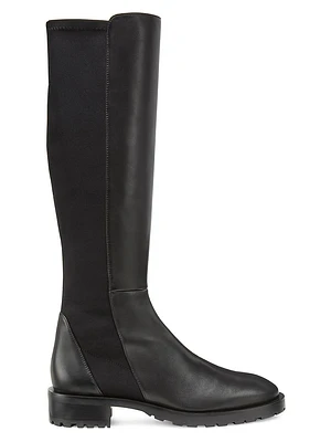 5050 Stretch-Leather Knee-High Boots