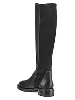 5050 Stretch-Leather Knee-High Boots