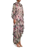 Astrid Floral Asymmetrical Dress