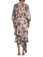 Astrid Floral Asymmetrical Dress