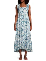 In The Pursuit Of Magic Mika Floral Shell Midi-Dress