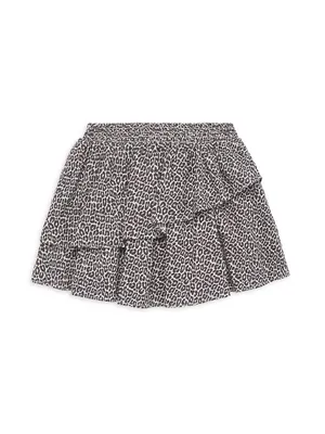 Girl's Remi Double Ruffle Skirt