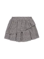 Girl's Remi Double Ruffle Skirt