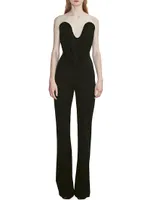 Gabriel Strapless Corset Jumpsuit