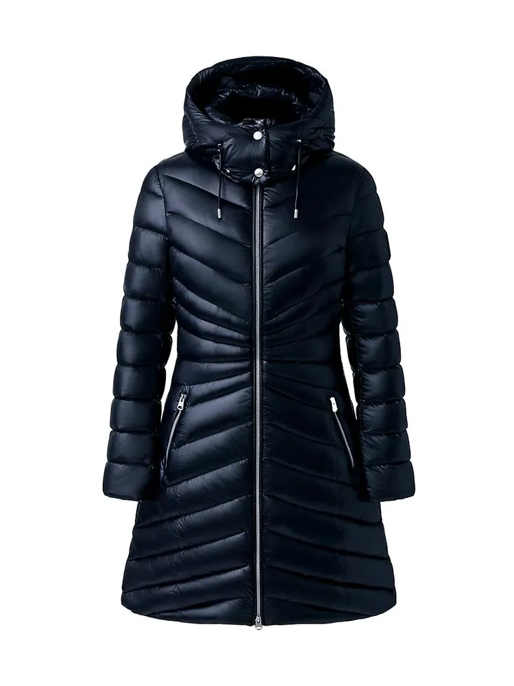 Camea Lustrous Lightweight Down Coat