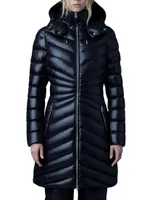 Camea Lustrous Lightweight Down Coat