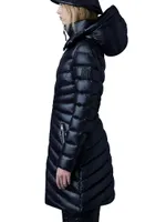 Camea Lustrous Lightweight Down Coat