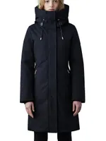 Shiloh Fitted Down Puffer Coat