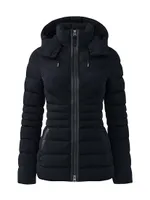 Patsy Hooded Stretch Down Jacket