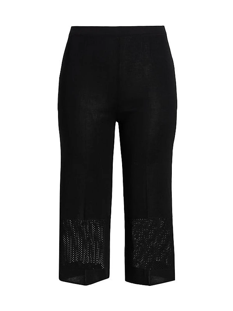 Mesh Cuff Pants