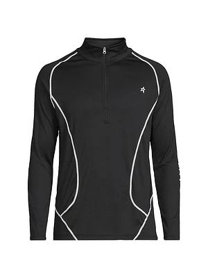 Base Layer Thermal Half-Zip Pullover