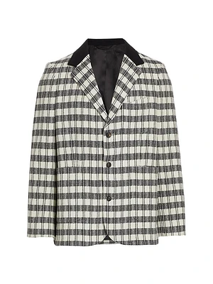 Check Wool Sport Coat