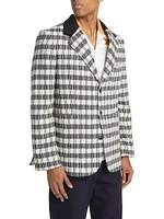 Check Wool Sport Coat