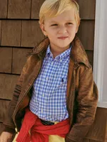 Little Boy's & Broadcloth Button-Front Dress Shirt