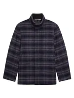 Clarence Plaid Wool Jacket