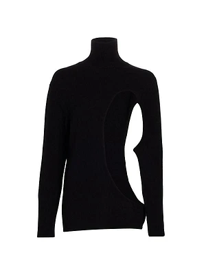 Erica Cut-Out Cashmere Sweater