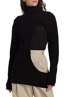 Erica Cut-Out Cashmere Sweater