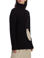 Erica Cut-Out Cashmere Sweater