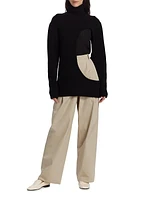 Erica Cut-Out Cashmere Sweater