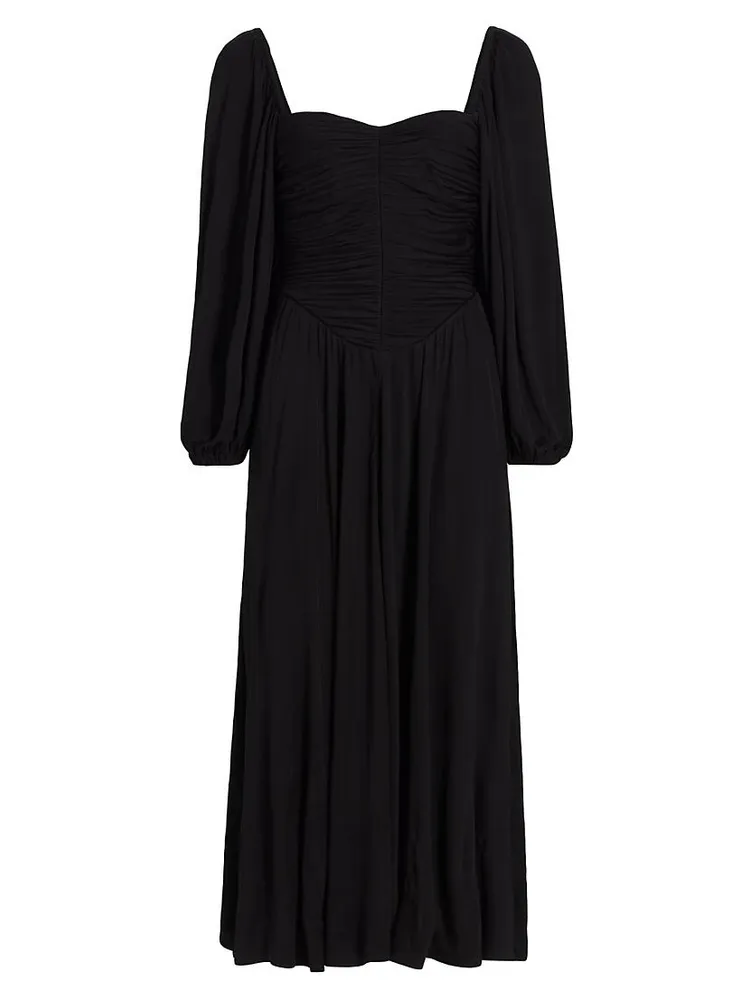 Vivian Ruched Maxi Dress