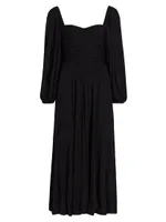 Vivian Ruched Maxi Dress