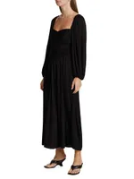 Vivian Ruched Maxi Dress