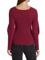 Wren Rib-Knit Sweater