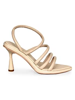 Liliana Ankle-Strap Heeled Sandals