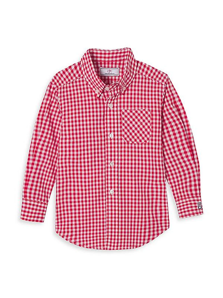 Little Boy's & Boy's Owen Button-Front Shirt