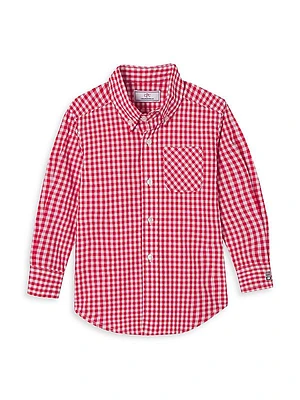 Little Boy's & Boy's Owen Button-Front Shirt