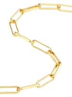 Gold Essentials Layla 14K-Gold-Filled Paper-Clip-Chain Bracelet