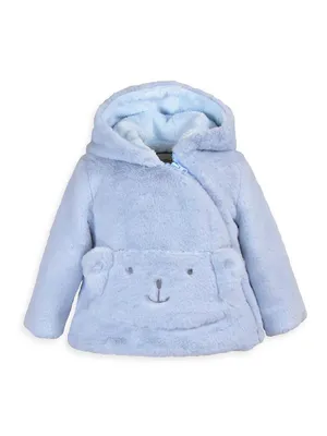 Baby Girl's & Little Bear Pocket Jacket