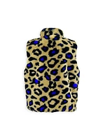 Baby Girl's, Little Girl's & Girl's Cheetah Print Vest