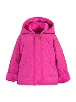 Baby Girls & Little Girl's Hooded Barn Jacket