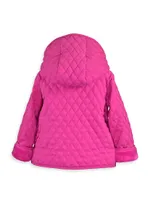 Baby Girls & Little Girl's Hooded Barn Jacket